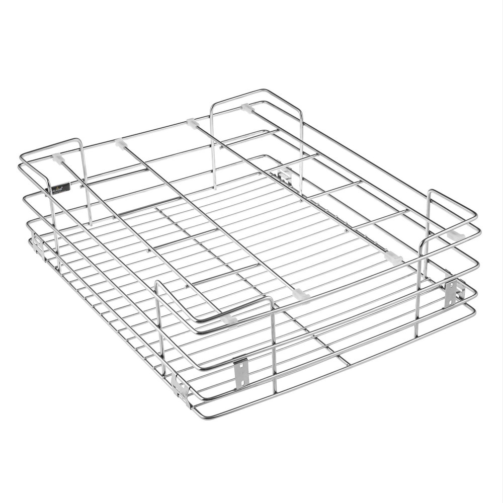 Stainless Steel Kitchen Glass Basket, For Home, Rectangular