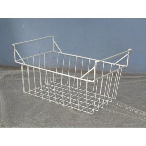 Glossy Stainless Steel Deep Fridge Basket ( Icecream Fridge Basket), For Commercial