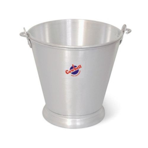 Anodized Aluminium 15 Liters Aluminum Milk Bucket