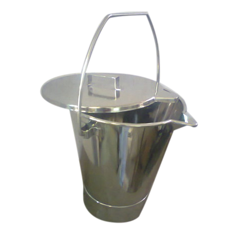 Stainless Steel SS Lid Bucket