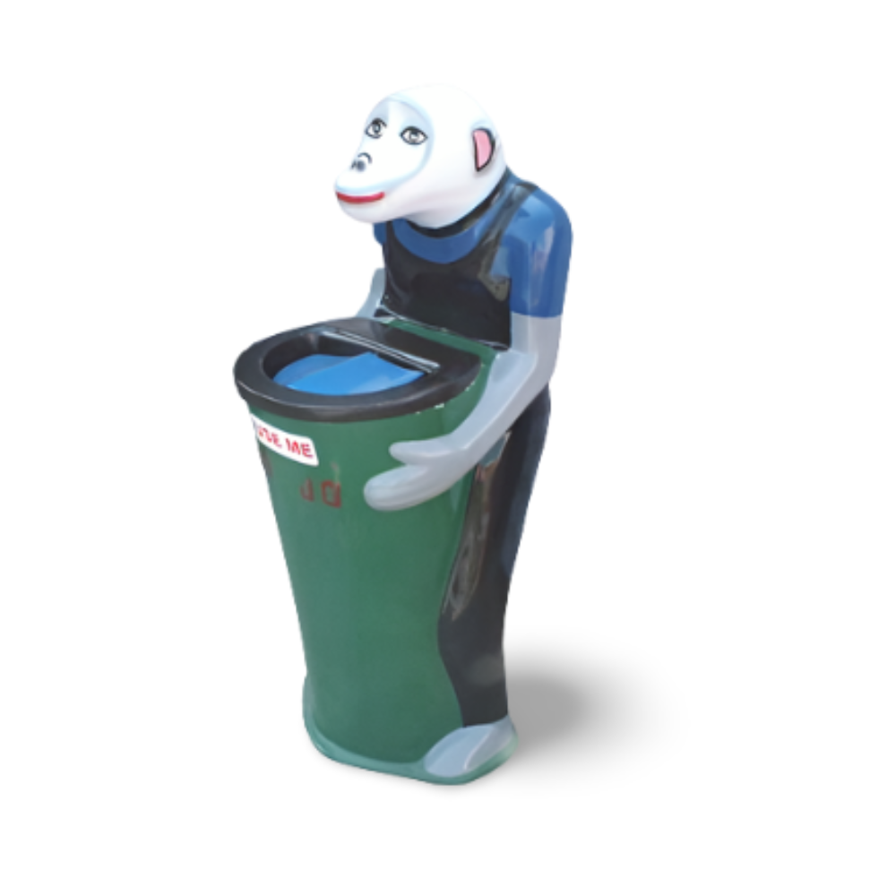 Fiber Chimpu Dustbin