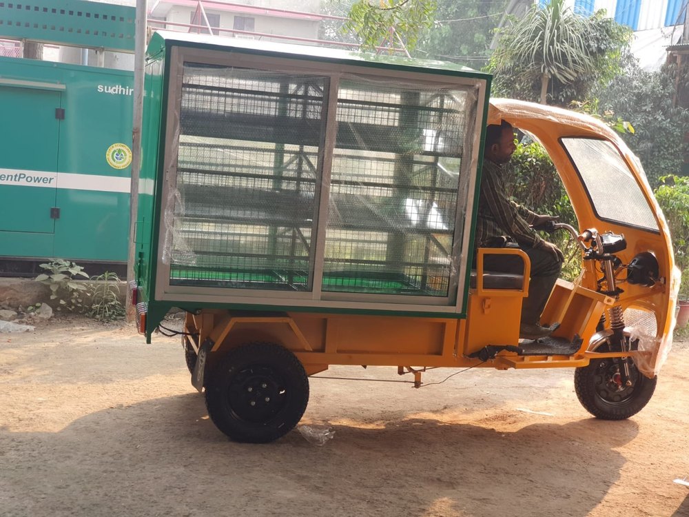 Roadx Battery Operated Vegetable Cart, Loading Capacity: Upto 500 kg, Electric