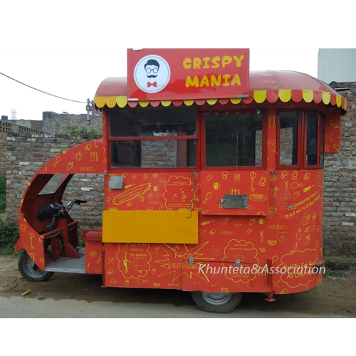 KA Iron Hot Dog Electric Food Cart, Capacity: 500 kg