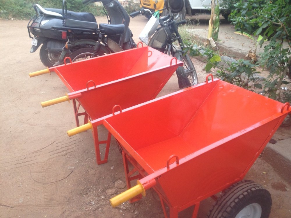 Mild Steel Concrete Trolley, For Construction, Load Capacity: 200kgs