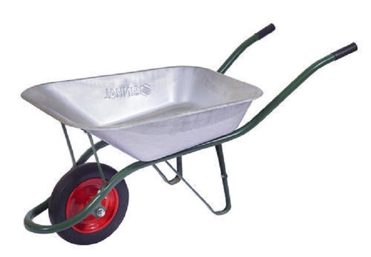 RADIONICS Single Wheel Barrow, Model Name/Number: Va 1000, Load Capacity: 65 Lit