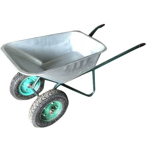 SEW Double Wheel Barrow, For Construction, Capacity: 100 kg