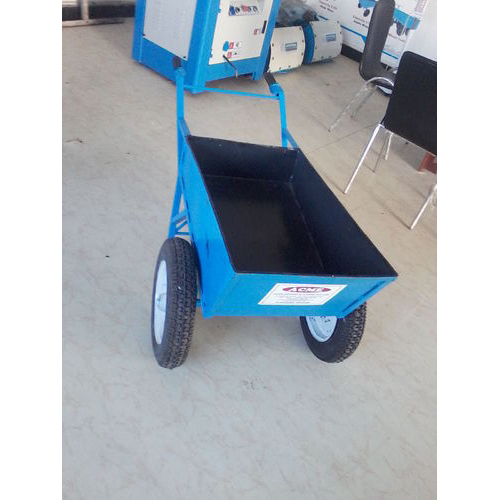 ACME Heavy Duty Double Wheel Barrows, For Industrial, Capacity: 3 Cft