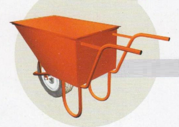 Wheel Barrow, For Industrial, Load Capacity: 200 Kg