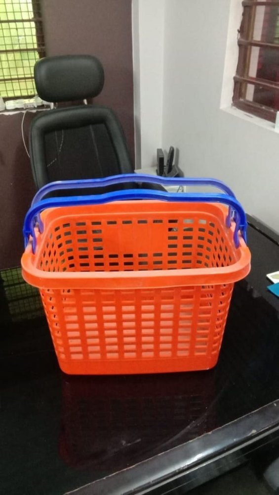 Plastic Shopping Basket, Load Capacity: 50 Kg