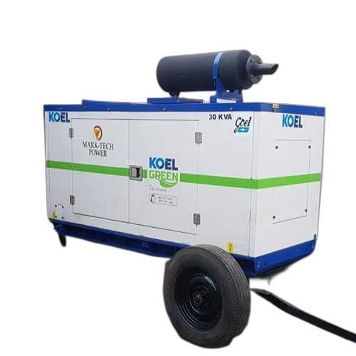 Four-Wheel Trolley For Diesel Generator Set, For Industrial, Load Capacity: 100-150 kg