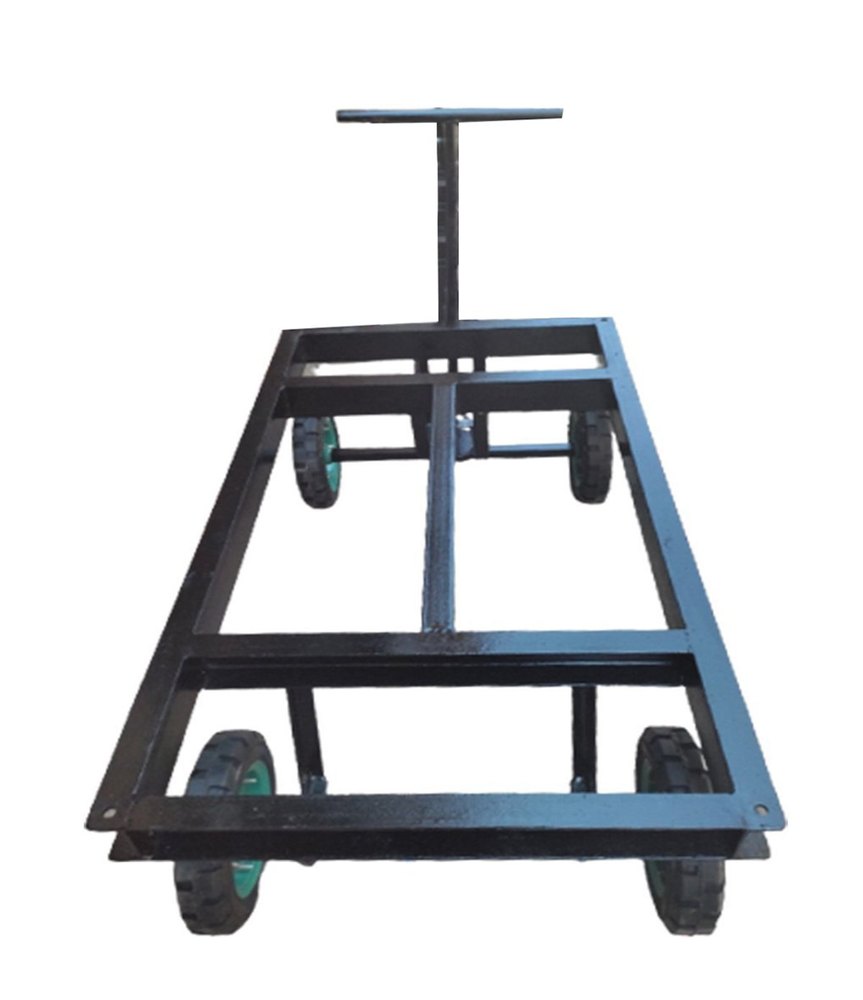 Four-Wheel Wheel Generator Trolley, For Industrial