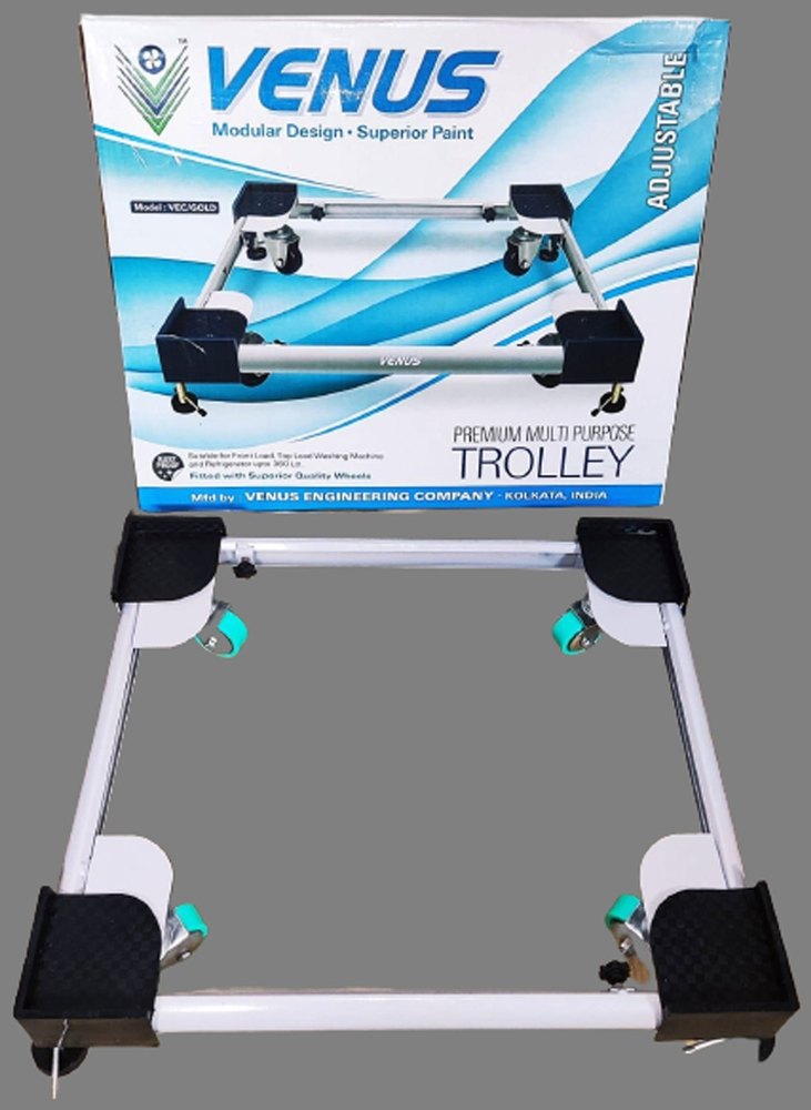 Four-Wheel Premium Multipurpose Adjustable Trolley, For Home, Load Capacity: 100kg