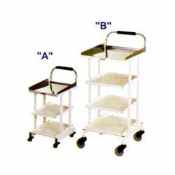 Four-Wheel Multi Purpose Trolley, For Industrial, Load Capacity: 0-50 kg