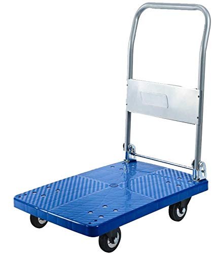 Foldable Platform Trolley - 150 kg Load Capacity