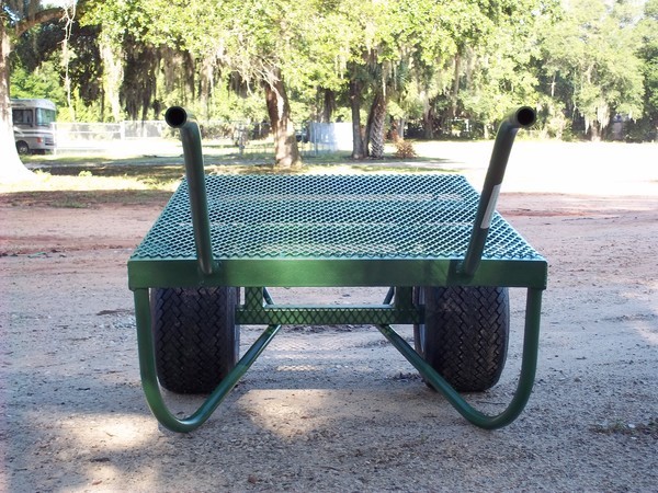 Wrough Iron Yes Hand Cart