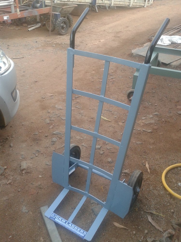 Mild Steel Blue Sack Truck Hand Trolley, Model: GKM-112, Model Name/Number: gkm115