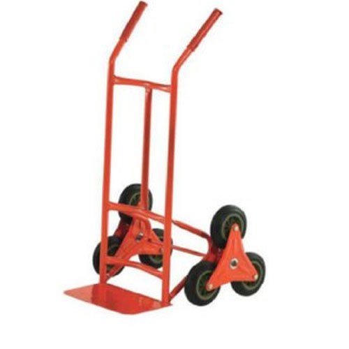 Mild Steel CT/160/R/6WHL/TRL Sack Step Hand Trolley, 200 Kg