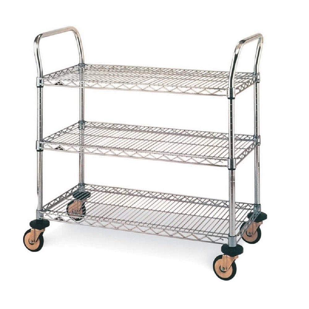 Stainless Steel Platform ESD SS Trolley, Size/Dimension: 1200*530*1040 mm, Load Capacity: 150 Kg