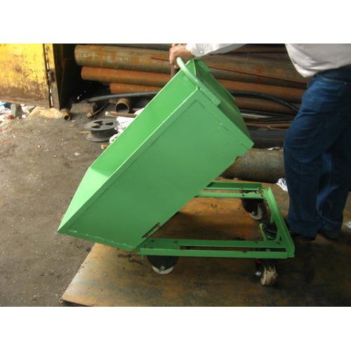 Ultinno Mild Steel Scrap Dumping Trolley