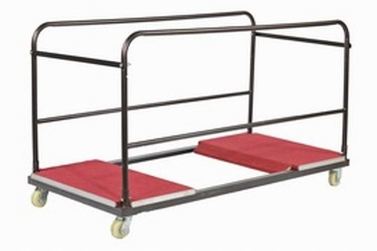 Steel Banquet Table Trolley, Capacity: 5-7