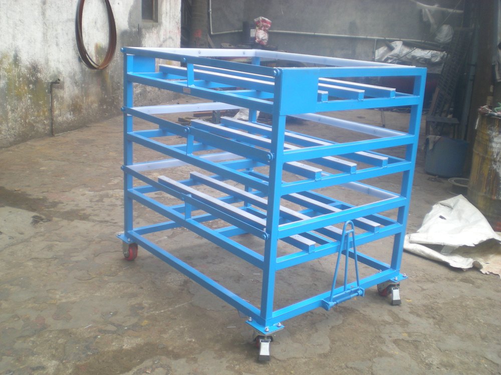 Mild Steel Table Trolley