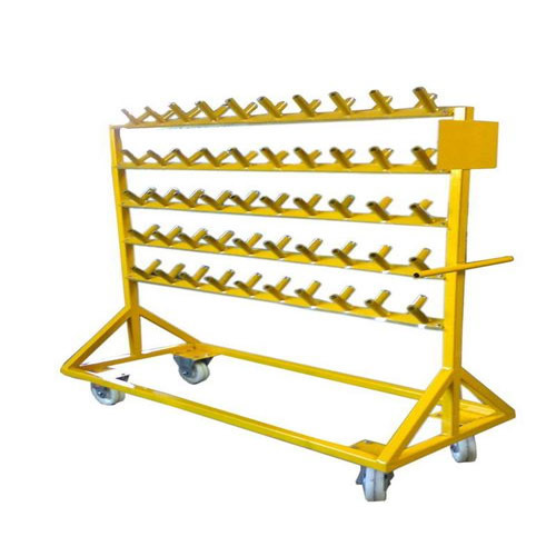 Stainless Steel And Mild Steel Industrial Trolleys