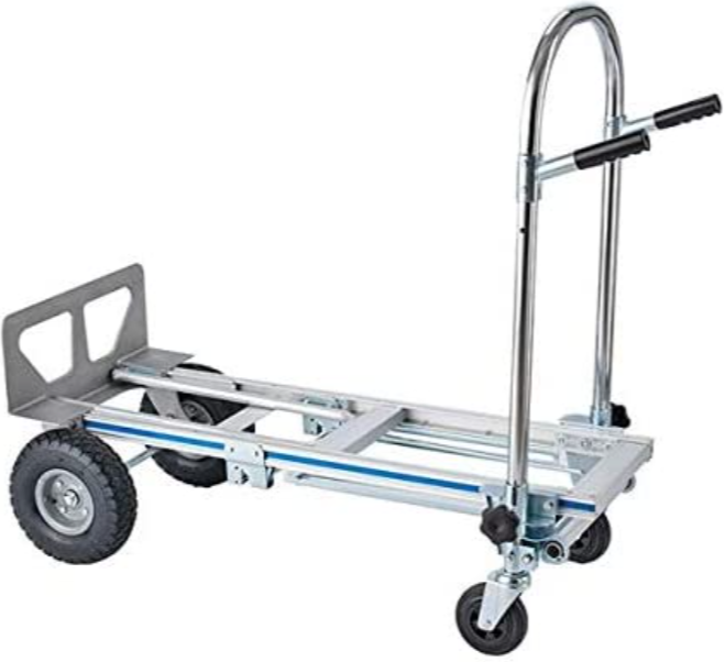 Mechler Engineering Mild Steel PT31 Foldable Platform Trolley, No Of Wheels: 4, Loading Capacity: 500 Kg