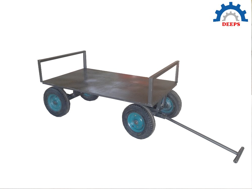 MILD STEEL Brick Shifting Trolley, Capacity: 500 Kgs