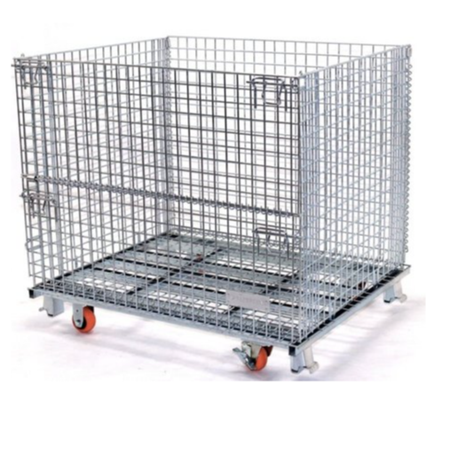 MS/SS Wire Cage Trolley, Loading Capacity: 1000kg Udl