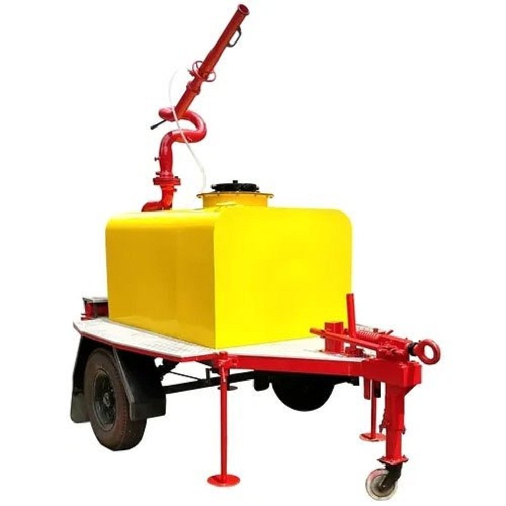 Winco Mild Steel Mobile Foam Trolley, For Fire Fighting