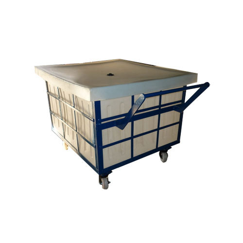 Super White Textile Trolley, For Industrial