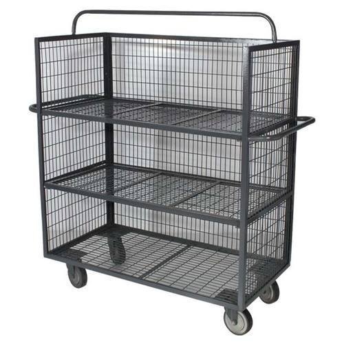 Stainless Steel Blue FABRIC TROLLY