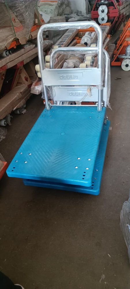 1 Mild Steel Fiber Type Platefrom Trolley, Load Capacity: 200-250 Kg, Model Name/Number: Dk