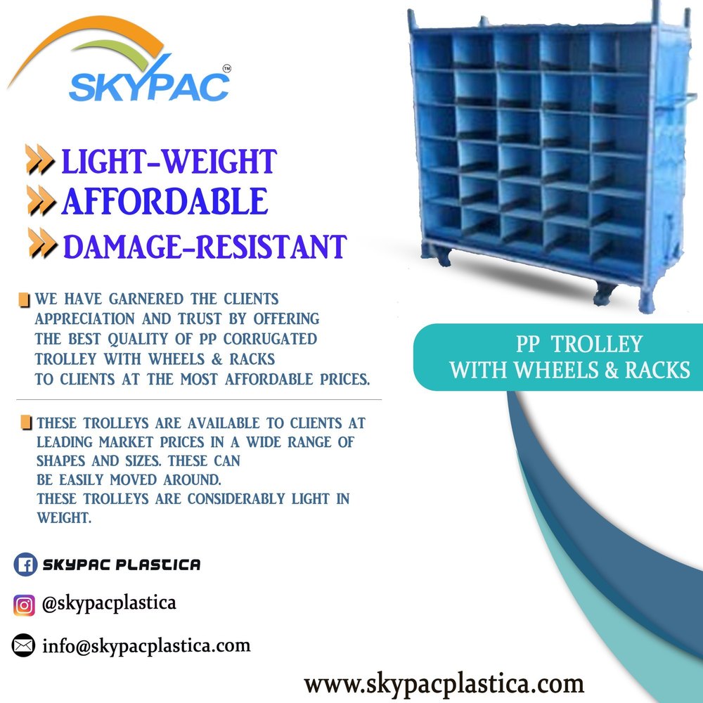 PP Corrugated Trolley