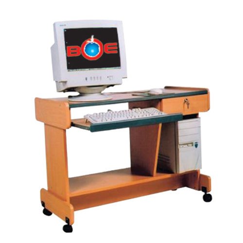 Brown Office Computer Trolley