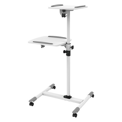 LUMI White Projector/Laptop Trolley