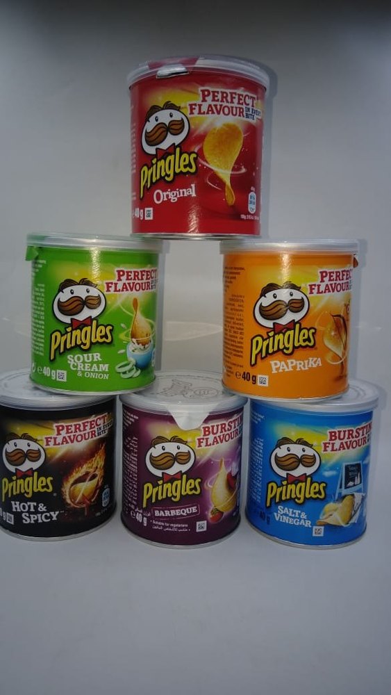 Fried Barbeque Pringles Mini Jar, Box, Packaging Size: Pack Of 12