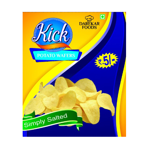 Kick Fried Salted Potato Chips