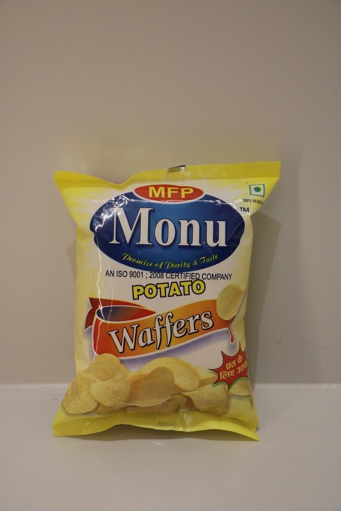 Monu Potato Waffers, Packet