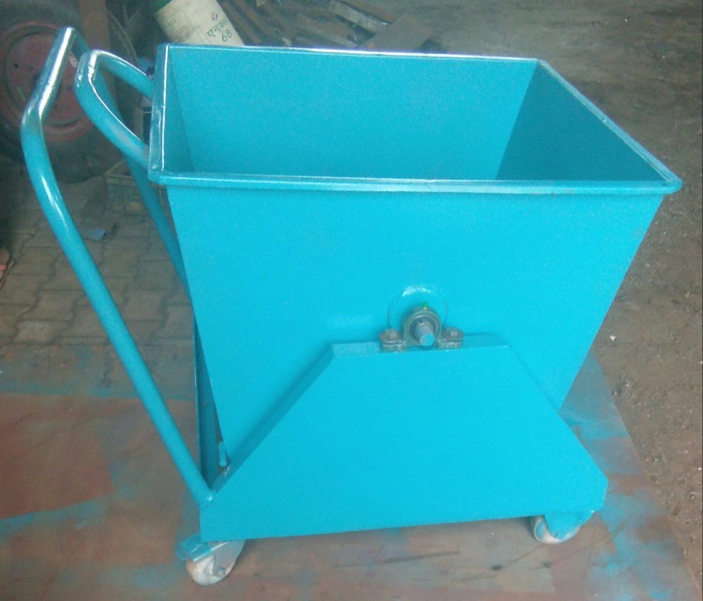 Cnc Scrap Collection Trolley, Capacity: 1000kg