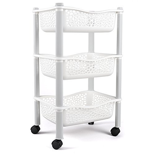 Plastic Kitchen Trolley