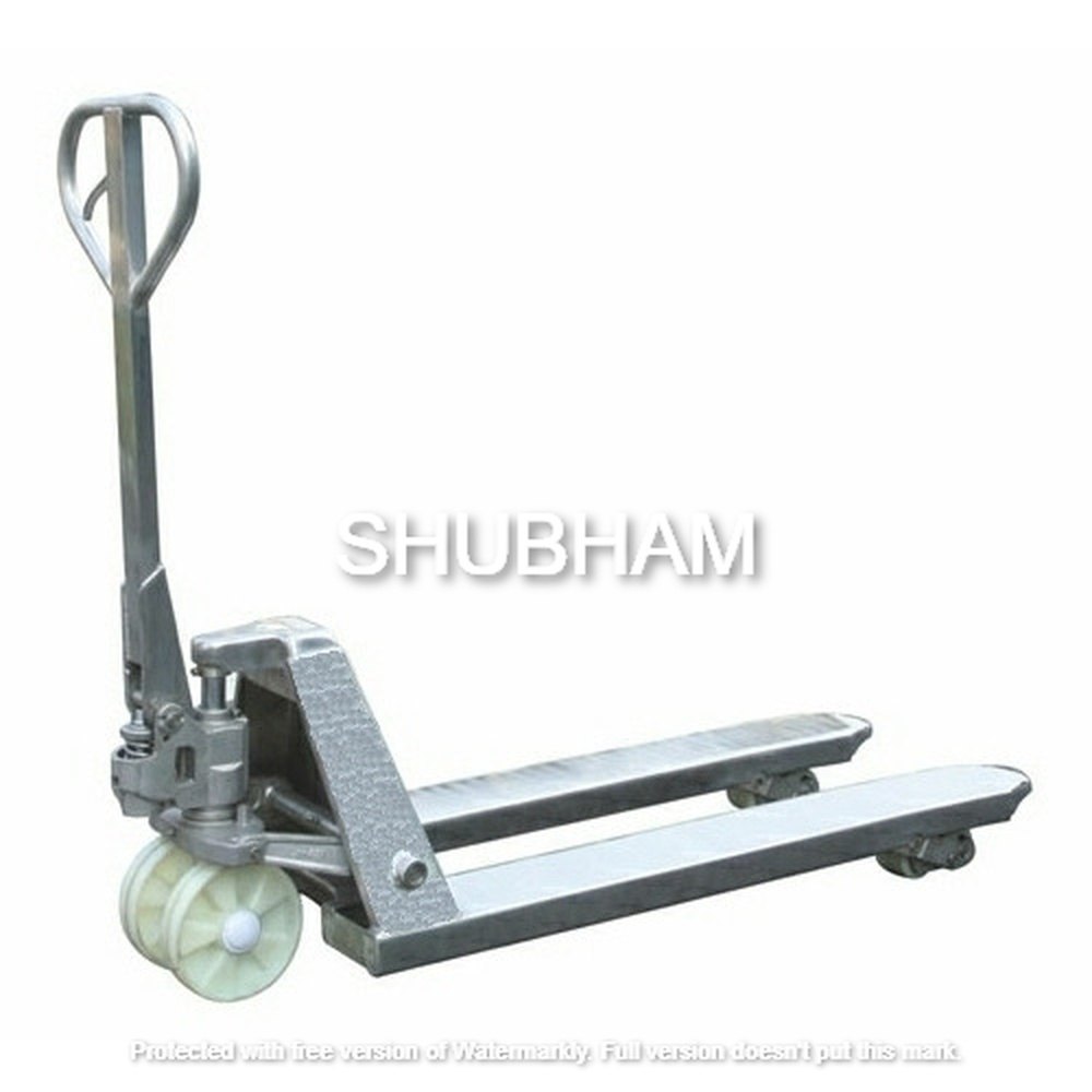 Hand Operated SEE-65 SS Pallet Truck, Load Capacity: 2.5 To 3 Ton, for Material Handling