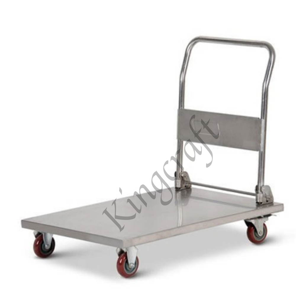 Stainless Steel Folding Platform Trolley