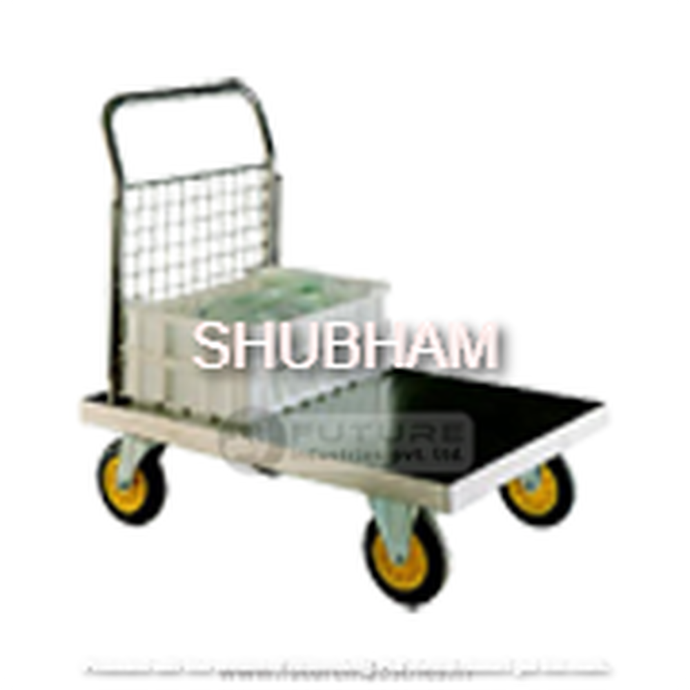 Stainless Steel SS Platform Truck, Capacity: 500-1000 Kgs, for Industrial