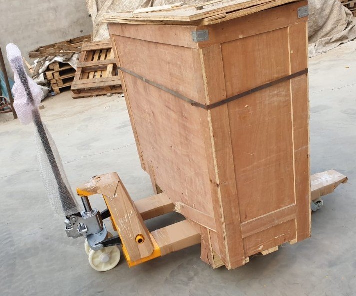 Hydraulic Pallet Trolley/ Bricks Pallet Trolley, Load Capacity: 3000k.G