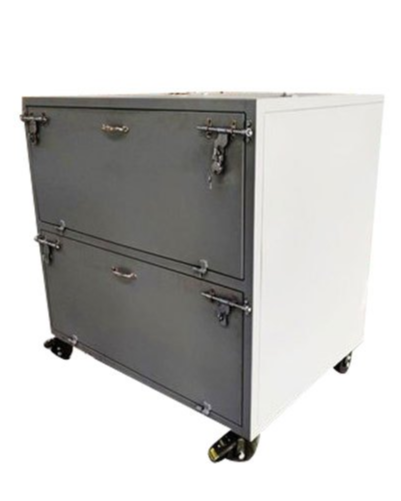 3 To 4 Feet Mild Steel Material Storage Trolley