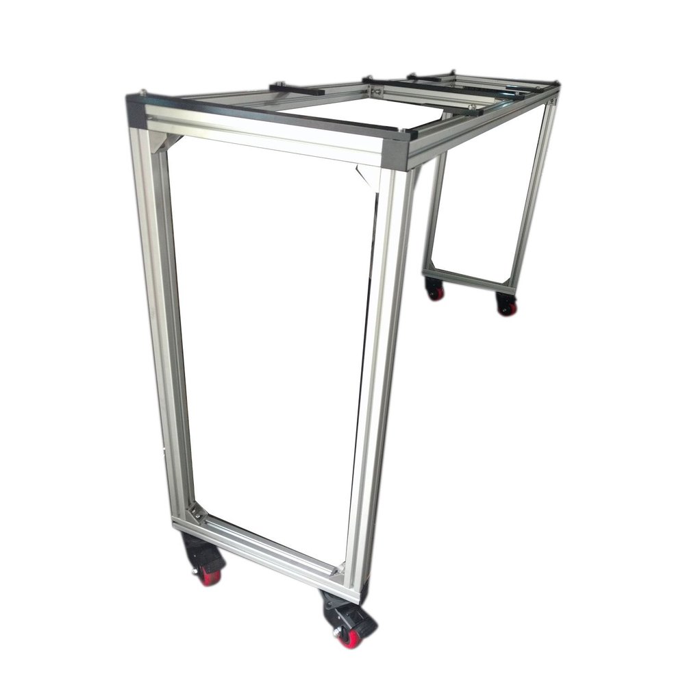 Mild Steel Roller Storage Trolley, 4