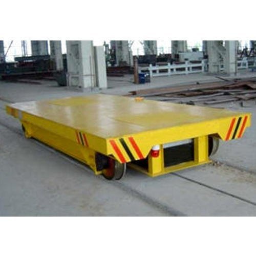 Gayatri Engineering Mild Steel Motorized Transfer Trolley for Industrial