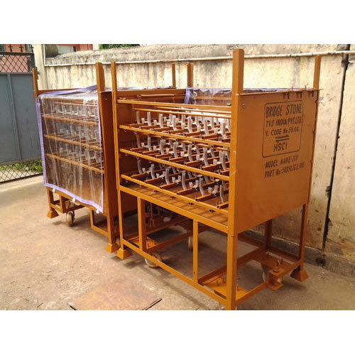 Mild Steel Industrial trolley