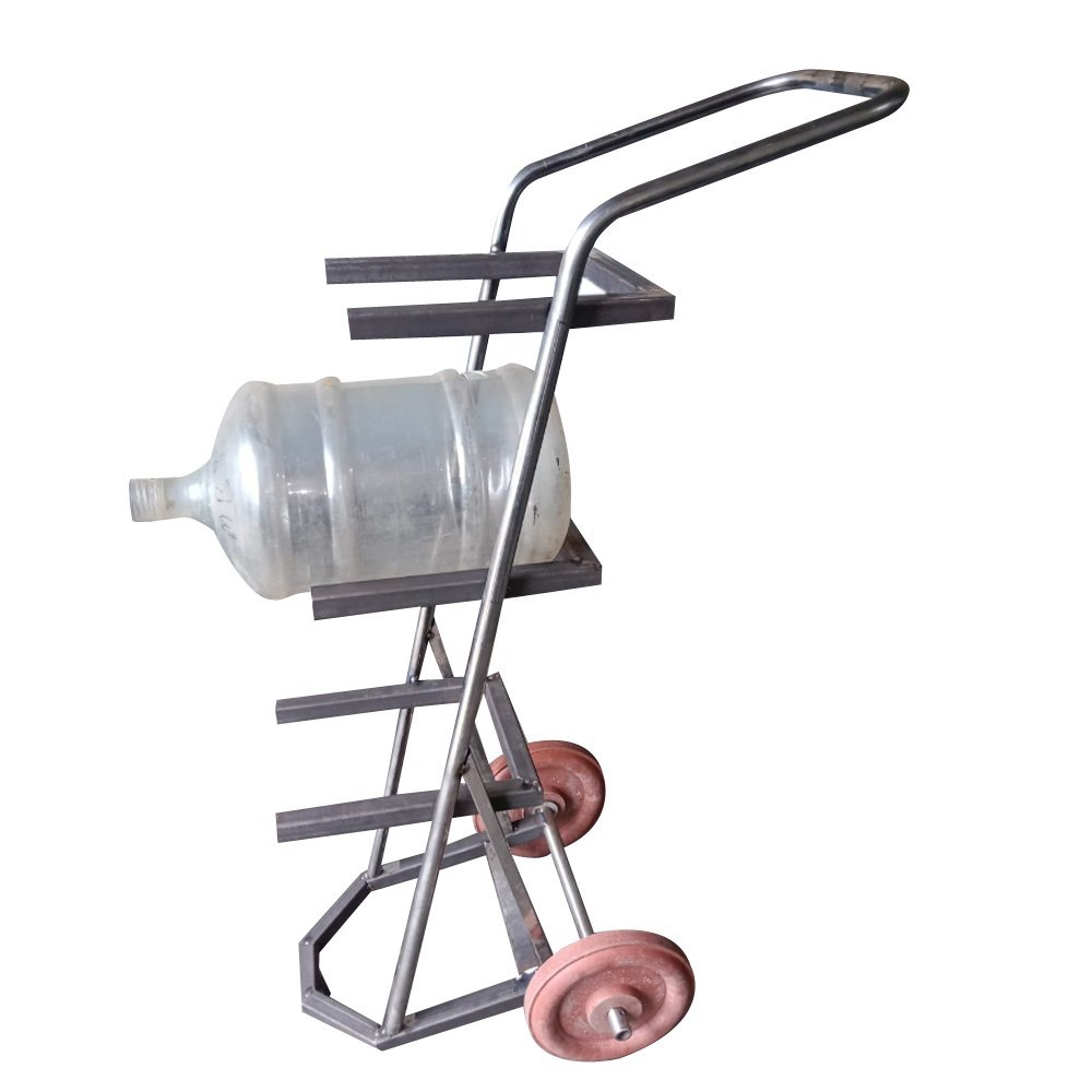 Gray MS Water Bottle Trolley